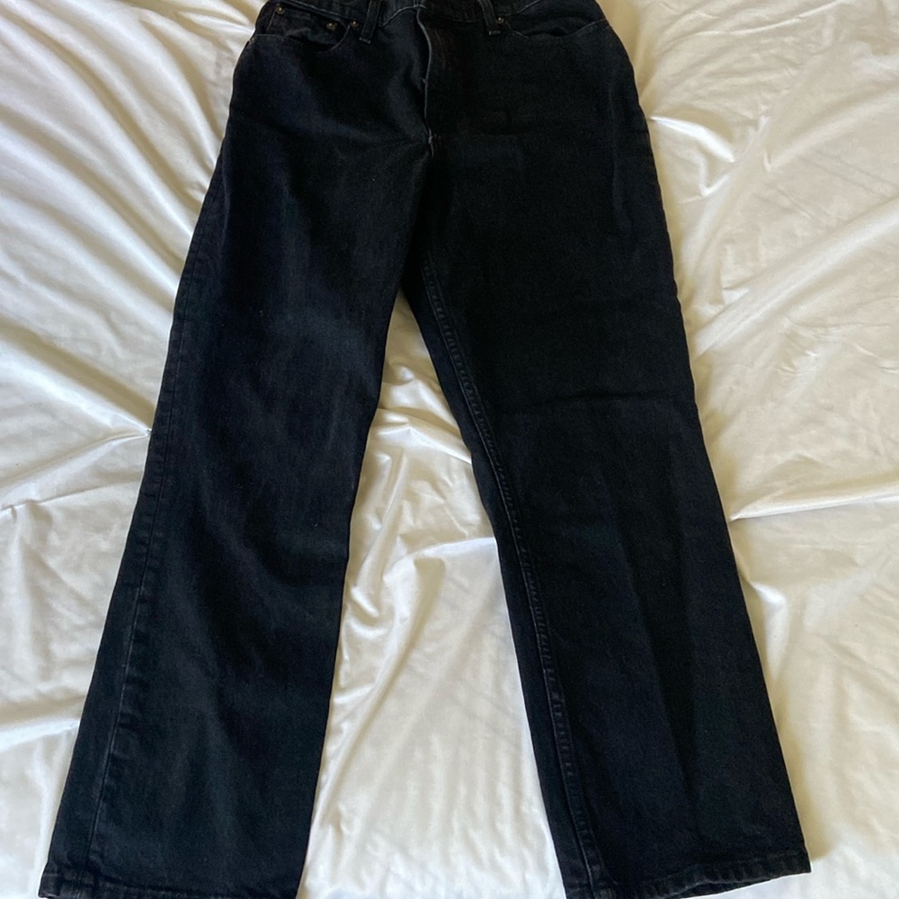 Abercrombie Curve Love 90s straight ultra high rise
